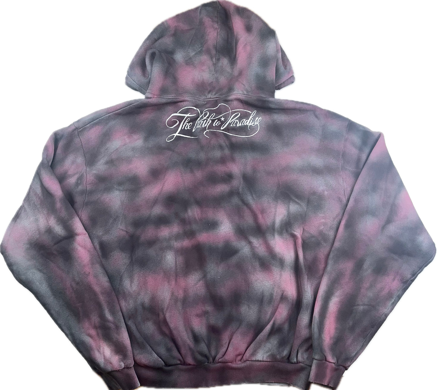 HS Airbrushed Zip Up Hoodie