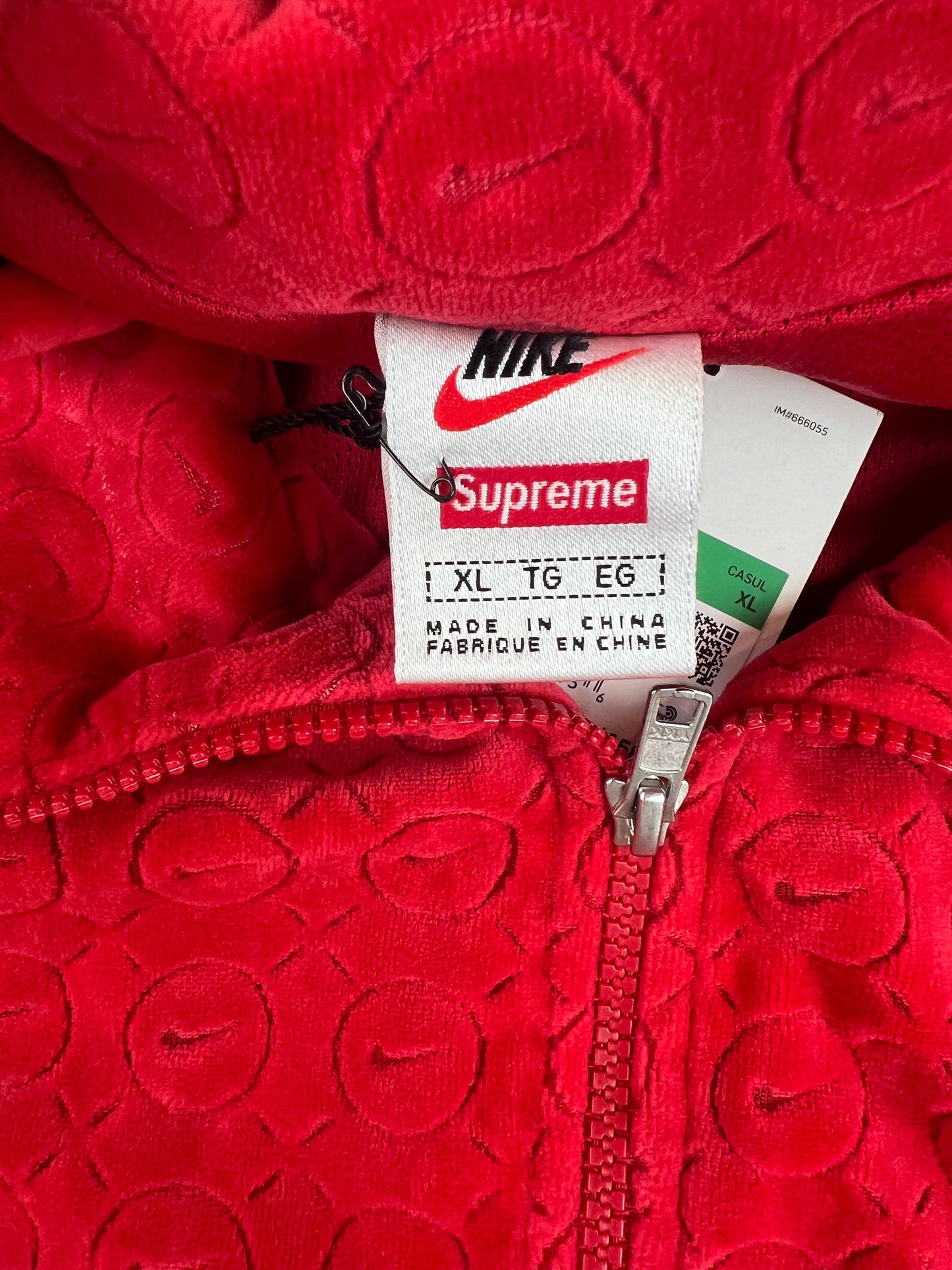 Nike x Supreme Velour Jacket