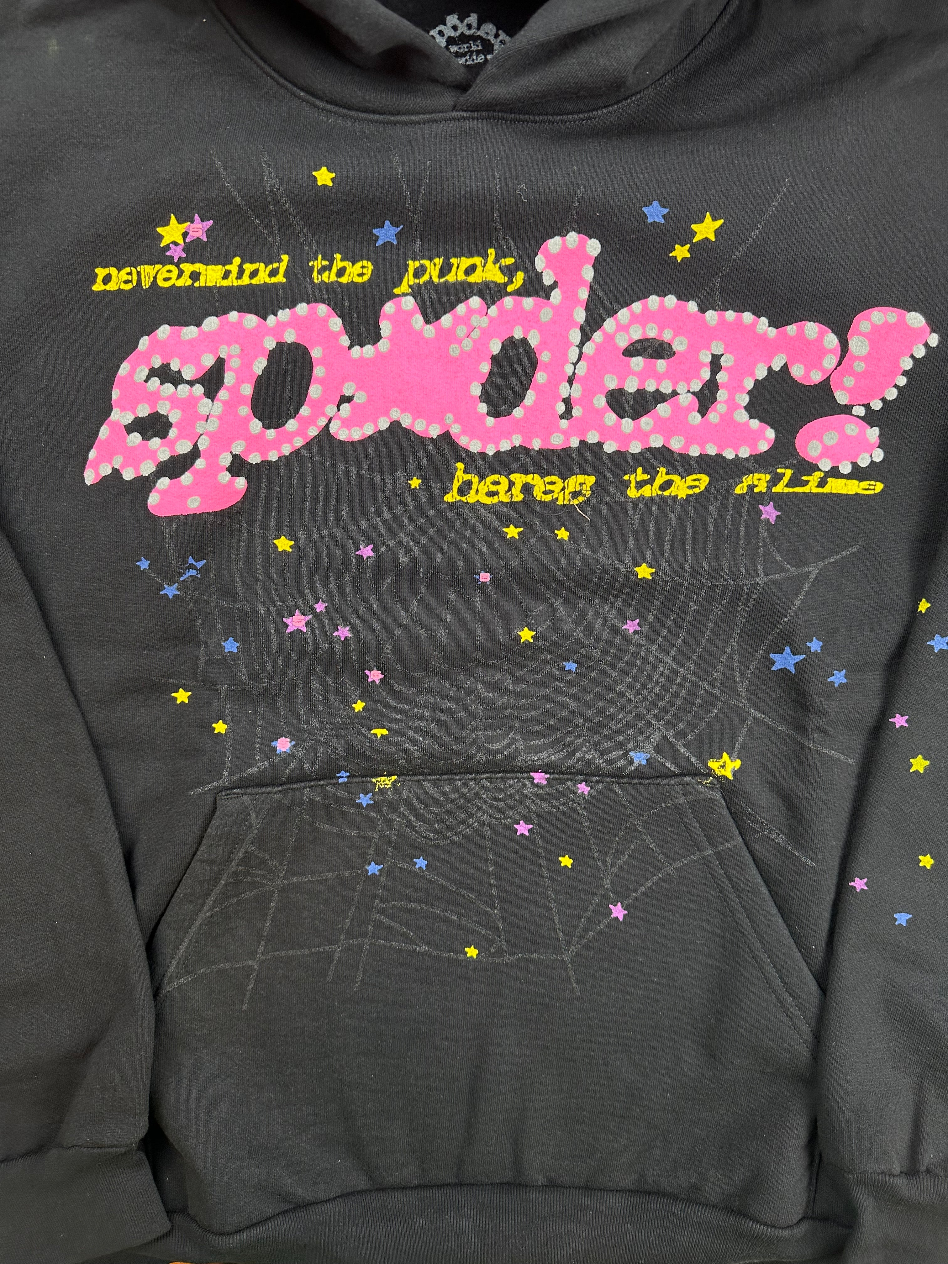 Sp5der P*NK V2 Hoodie