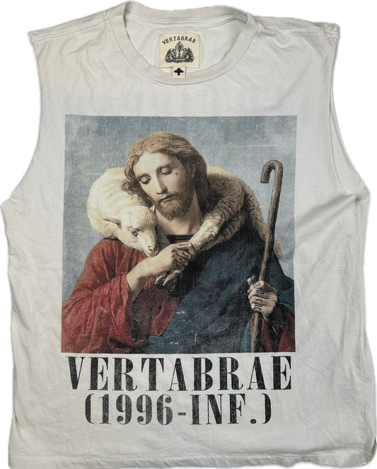 Vertabrae Jesus Sleeveless T-shirt