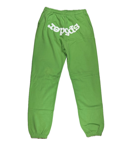 Sp5der Skittles Green Sweatpants