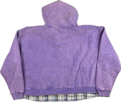 The GV Gallery Flannel Zip Up Hoodie