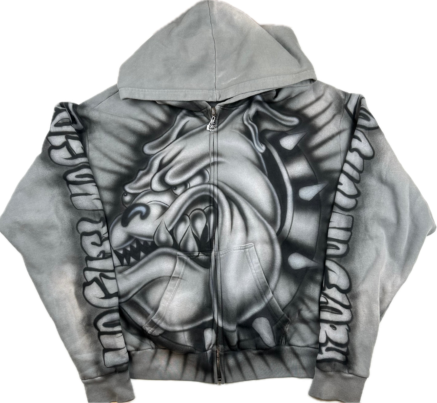 HS Bull Dog Airbrush Hoodie