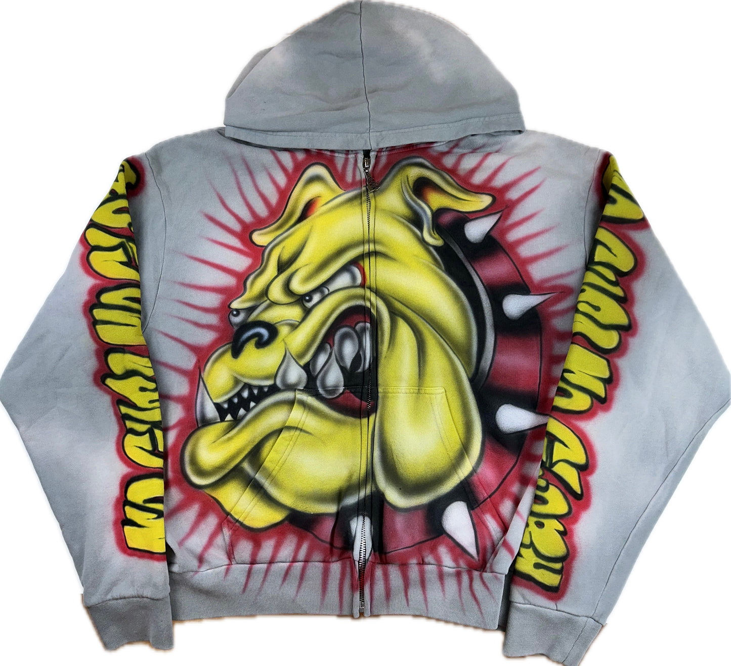 HS Bull Dog Airbrush Hoodie