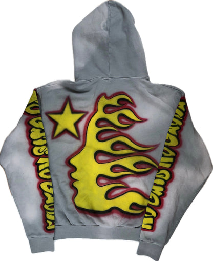 HS Bull Dog Airbrush Hoodie