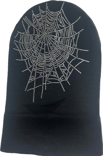 Sp5der Rhinestone Beanie