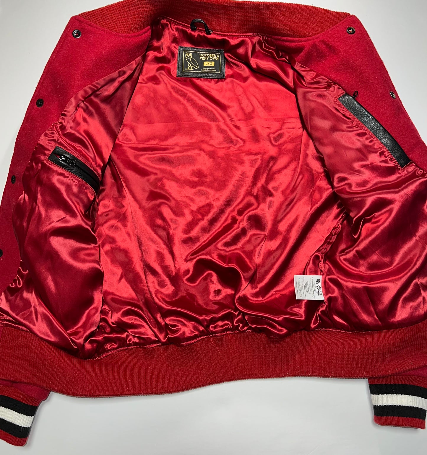 OVO x NBA Miami Heat Varsity Jacket