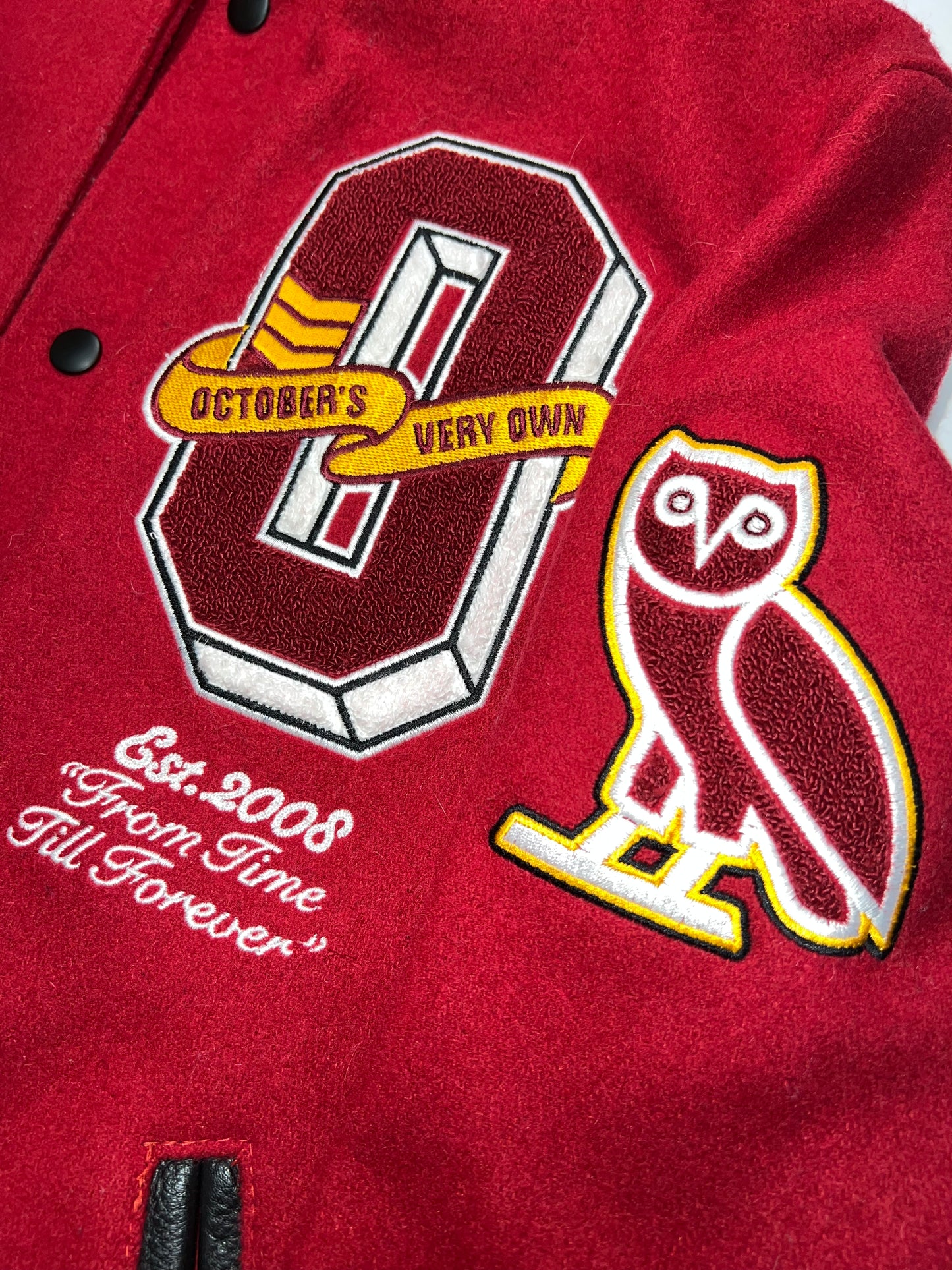 OVO x NBA Miami Heat Varsity Jacket