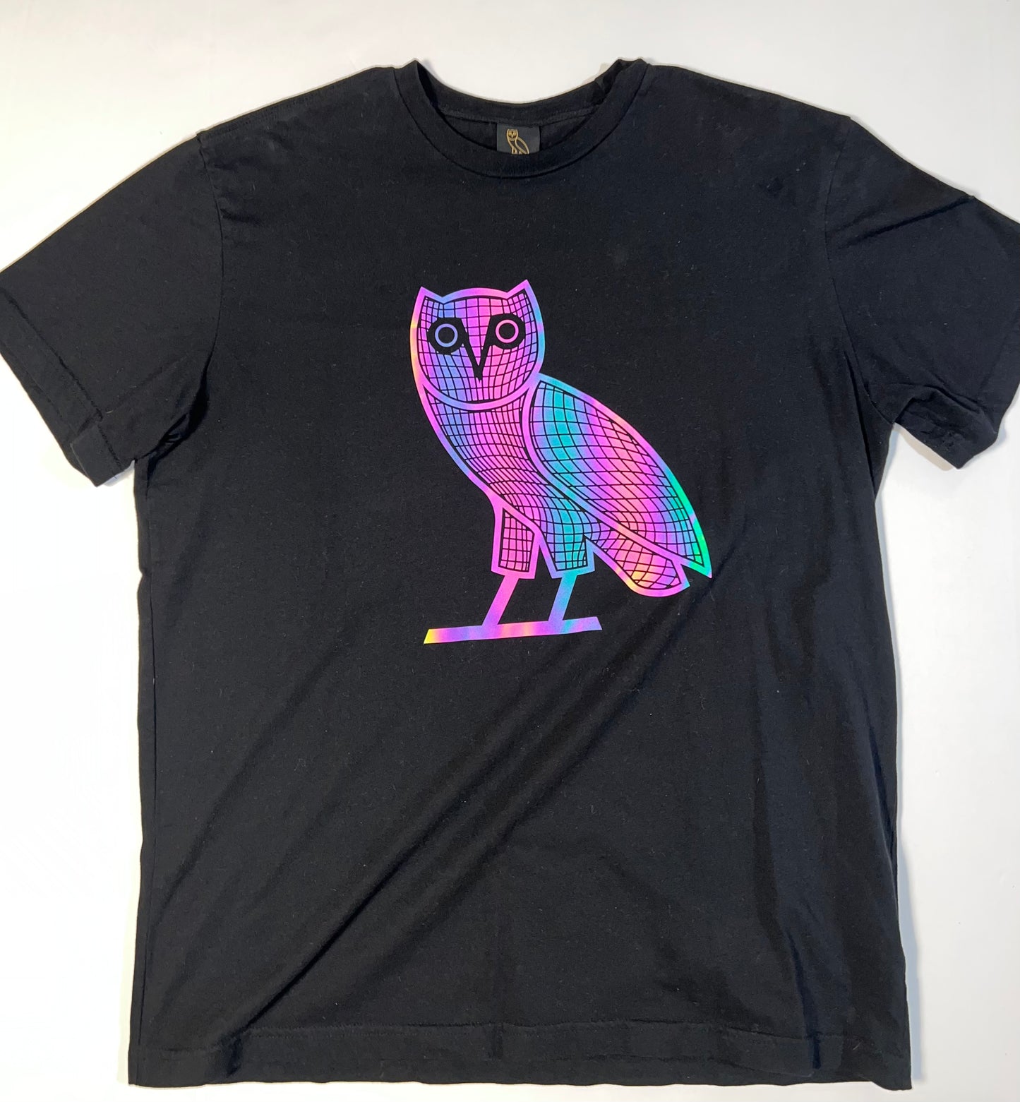 OVO Iridescent Grid Owl T-shirt