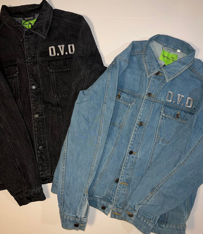 OVO x Keith Haring Denim Trucker Jacket