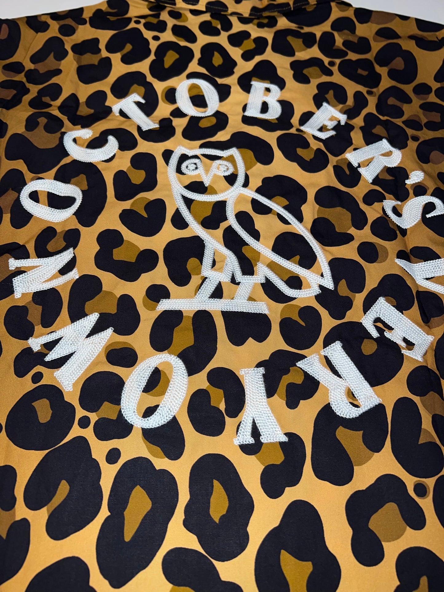 OVO Leopard Print Button Up