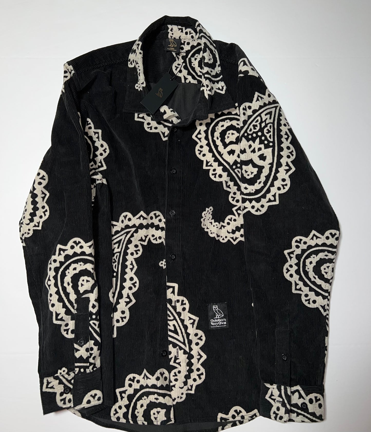 OVO Paisley Button Up