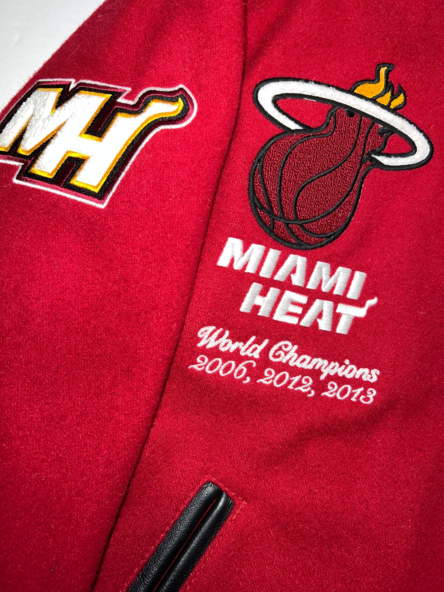 OVO x NBA Miami Heat Varsity Jacket