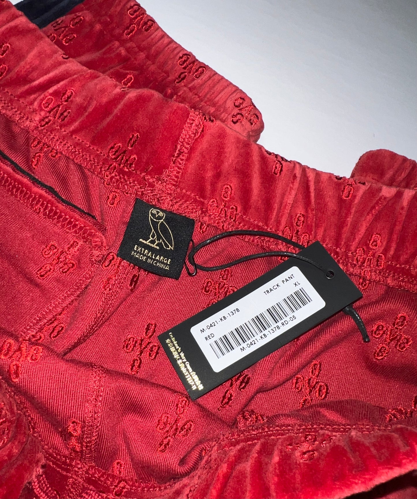 OVO Velour Sweatpants